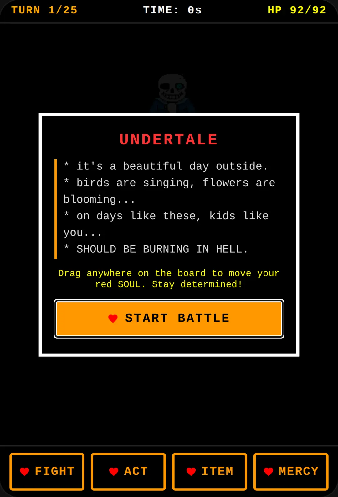 Undertale: Sans Boss Fight cover