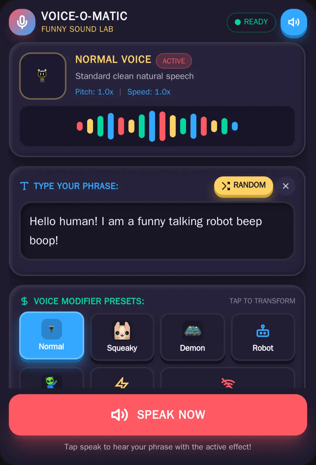 Funny Voice Generator cover