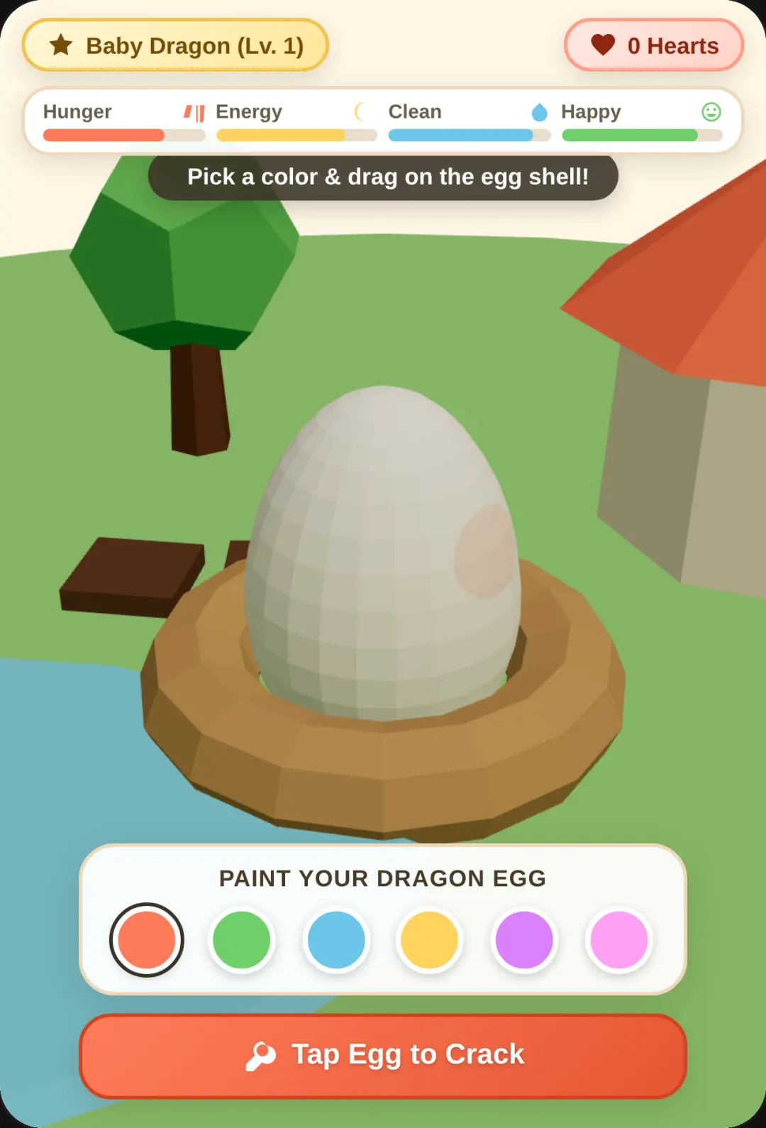 Egg & Dragon Virtual Pet 3D cover