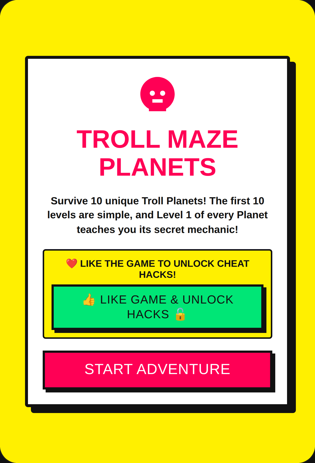 TROLL MAZE: PLANETS cover
