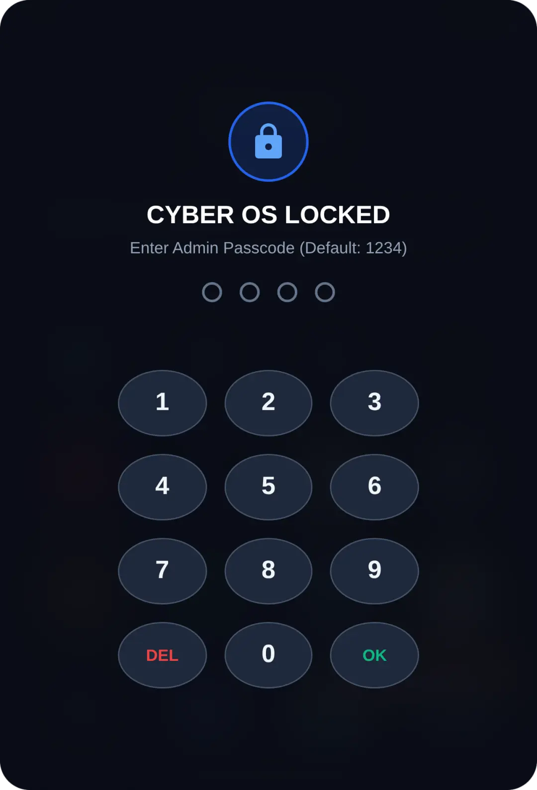 Cyber Admin OS but you have admin cover