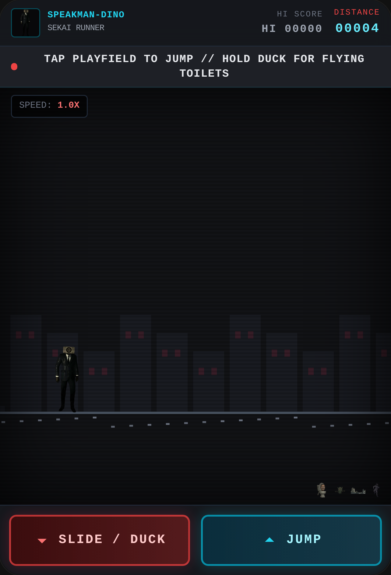 Speakerman Dino Runner cover