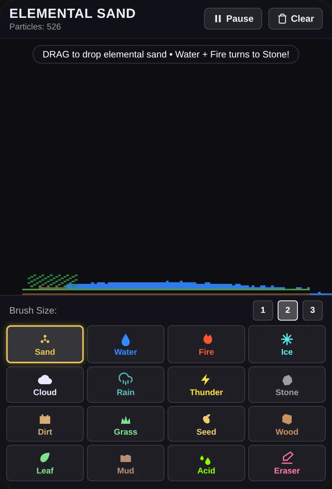Elemental Sand cover