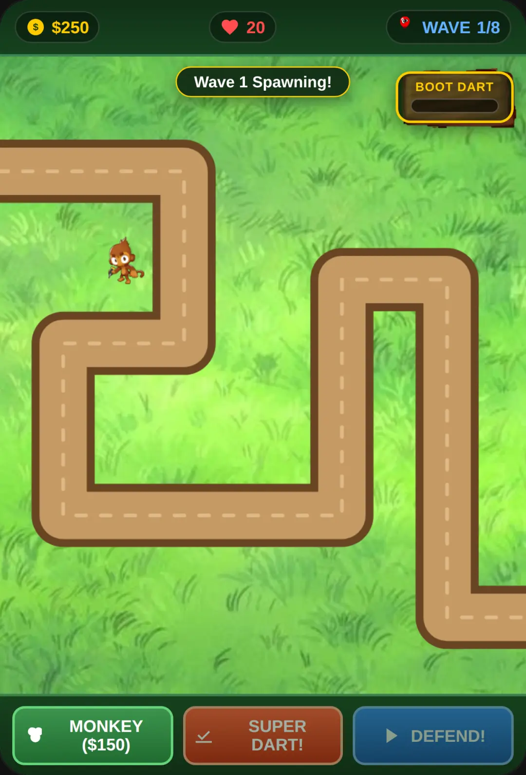 Bloons TD5: Boot Dart Mayhem cover