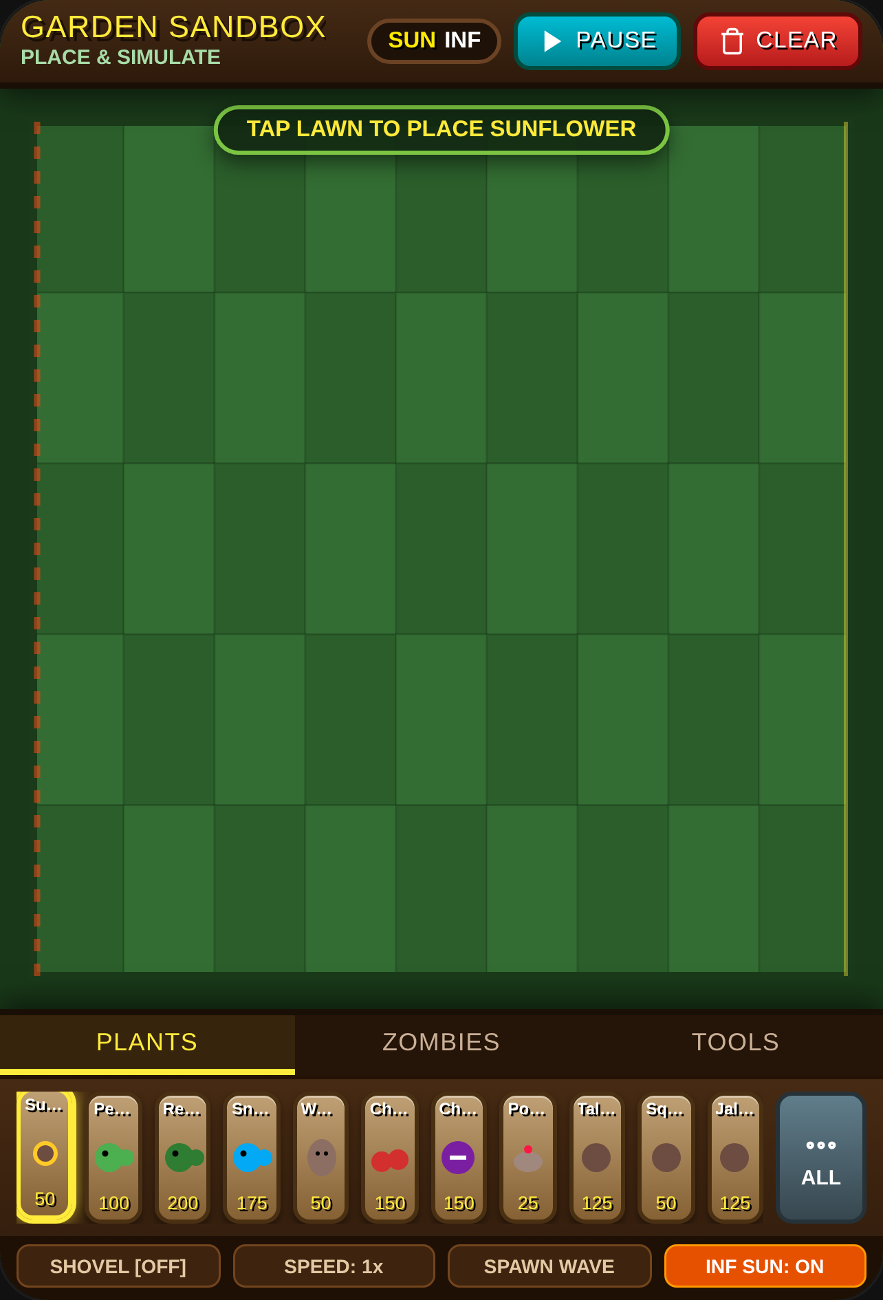 Plants vs Zombies Sandbox cover