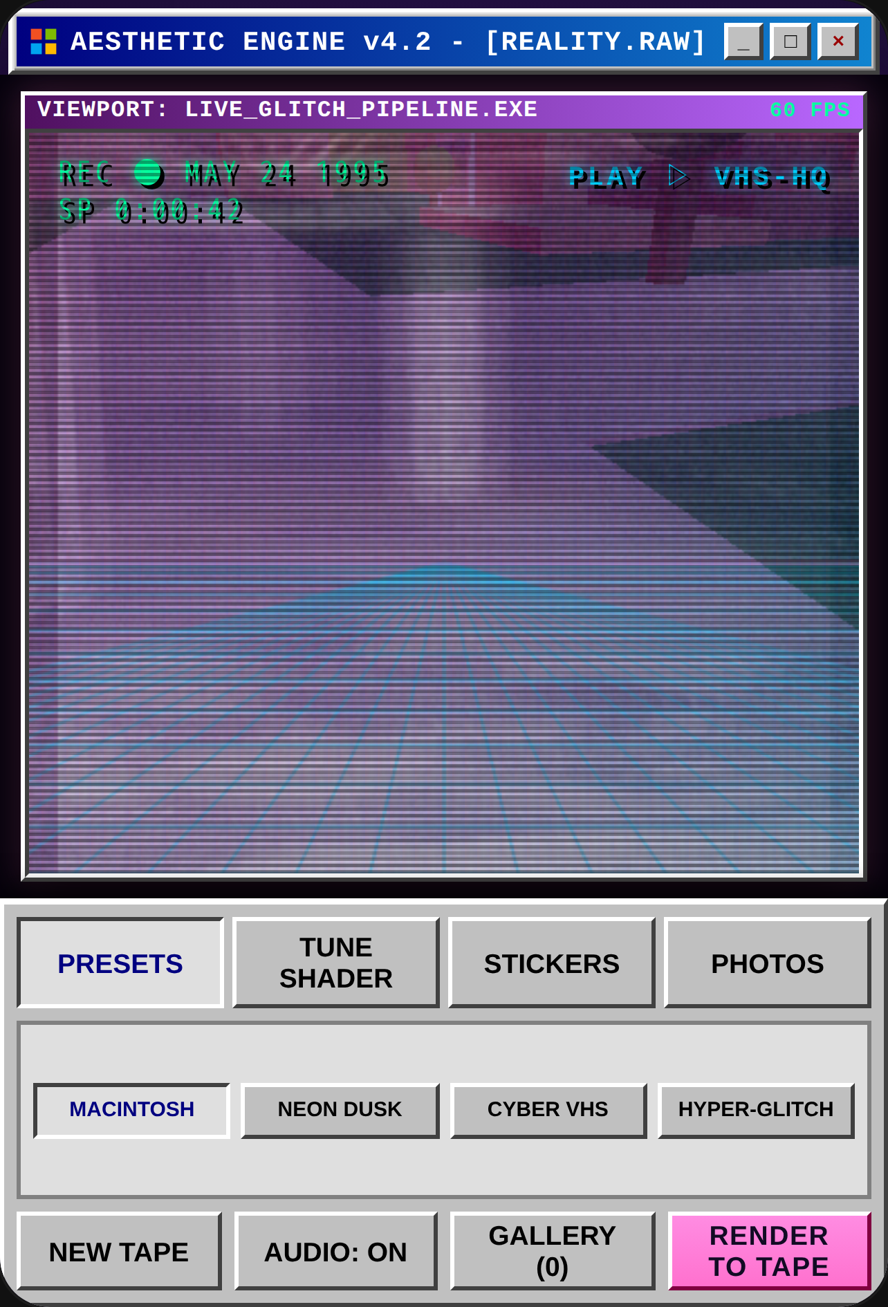 AESTHETIC ENGINE v4.2 cover