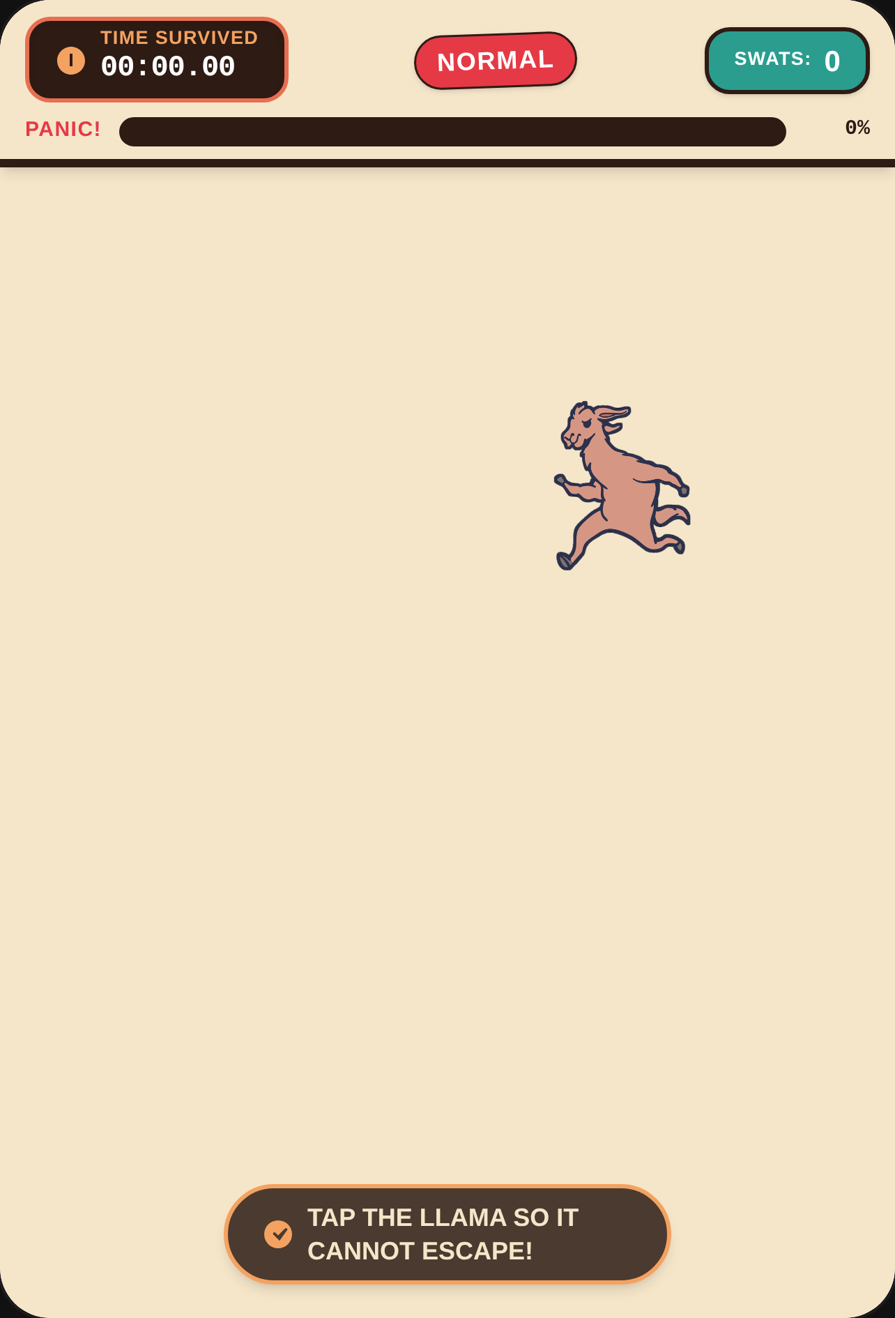 Escape Llama - Tap Fast! cover