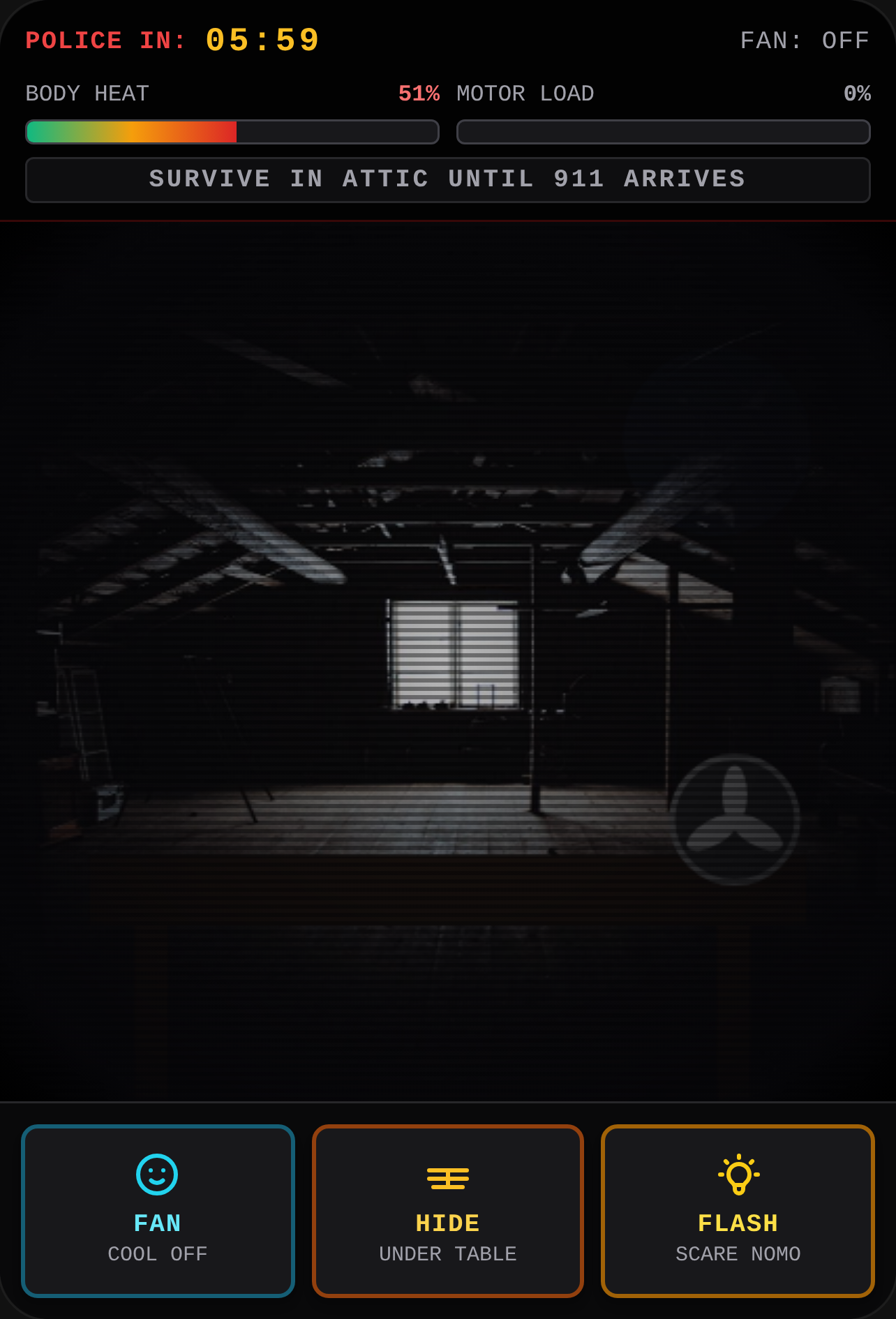 Hide in Attic from John Hampton cover