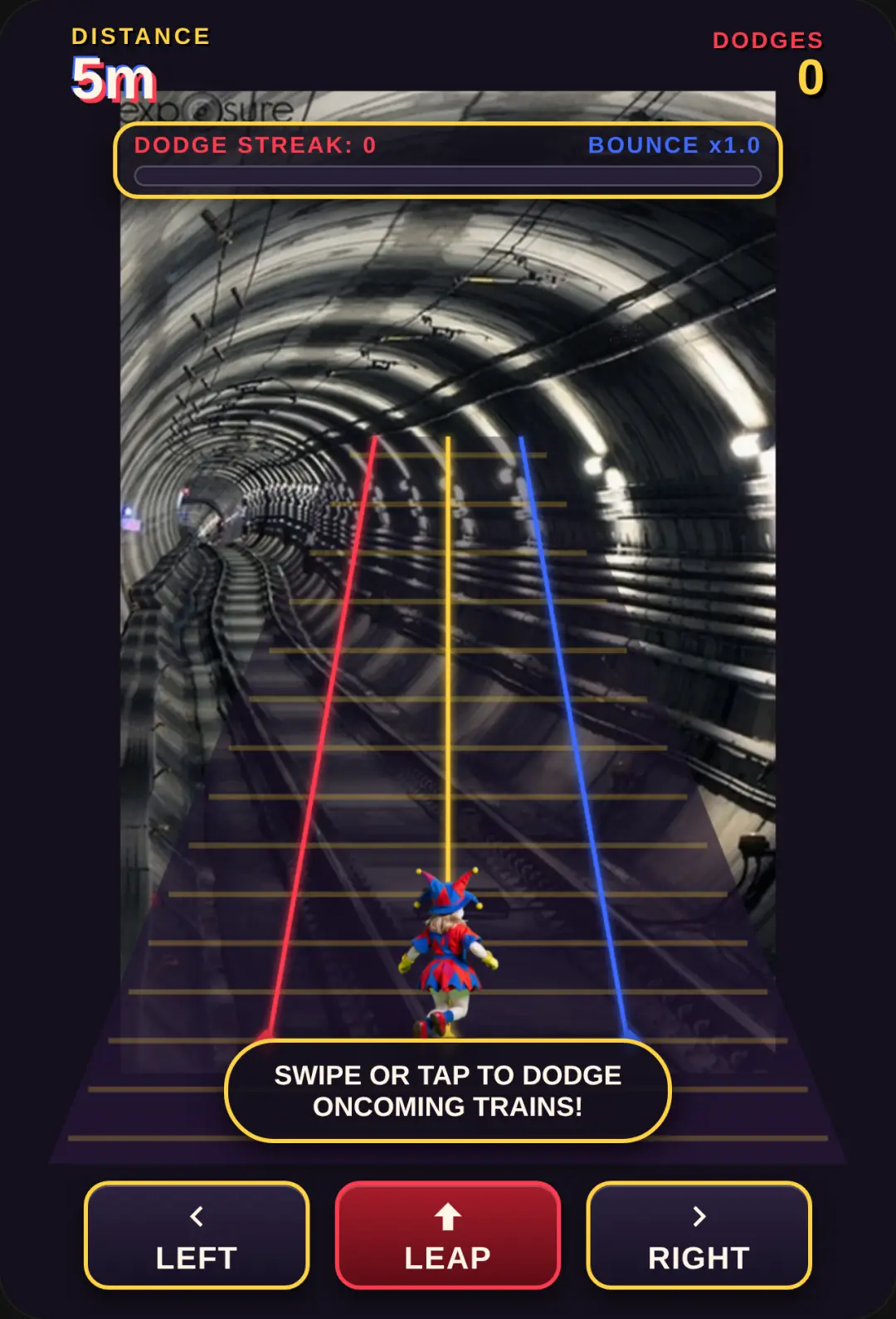 Pomni Subway Circus cover