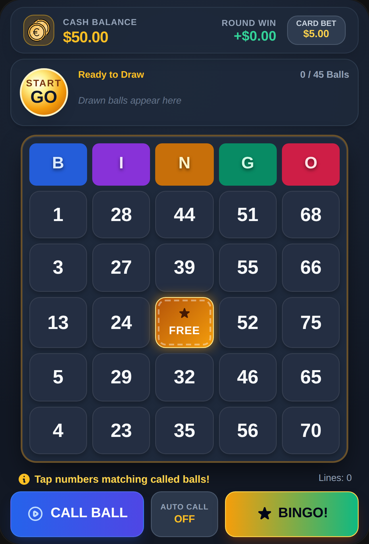 Lucky Bingo Hall - Win and Earn Money cover