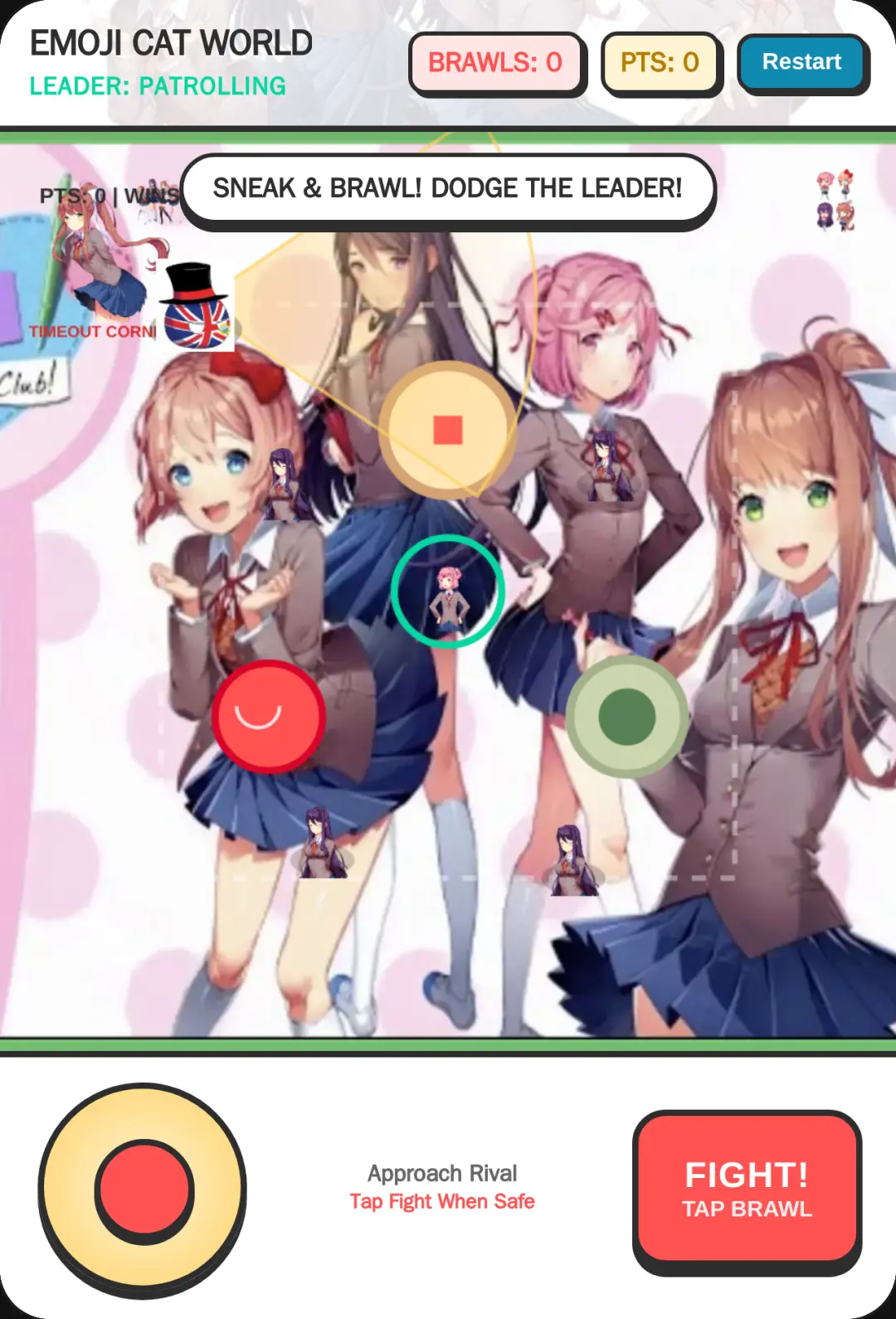ddlc Leader escape cover