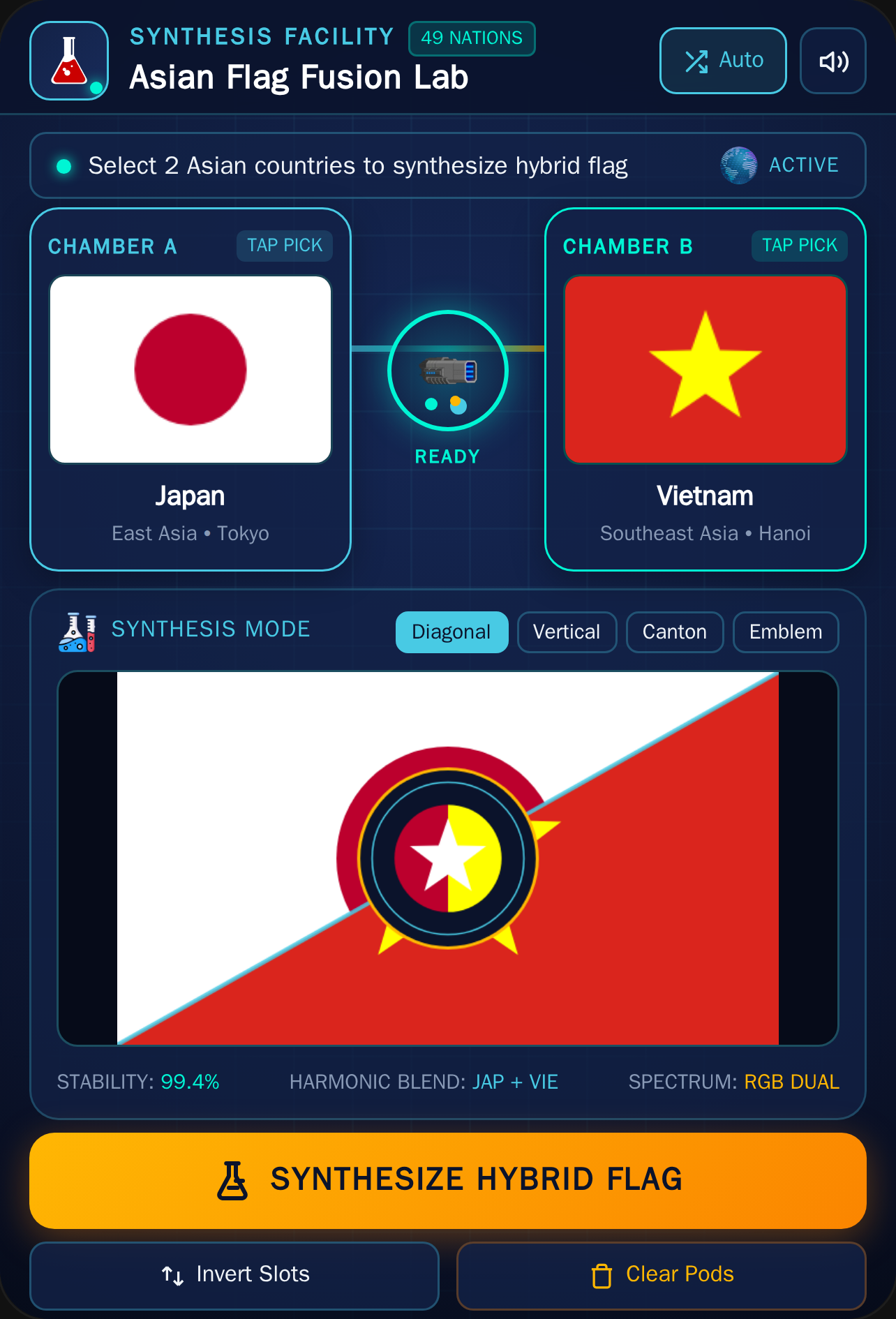 Asian Flag mixed cover