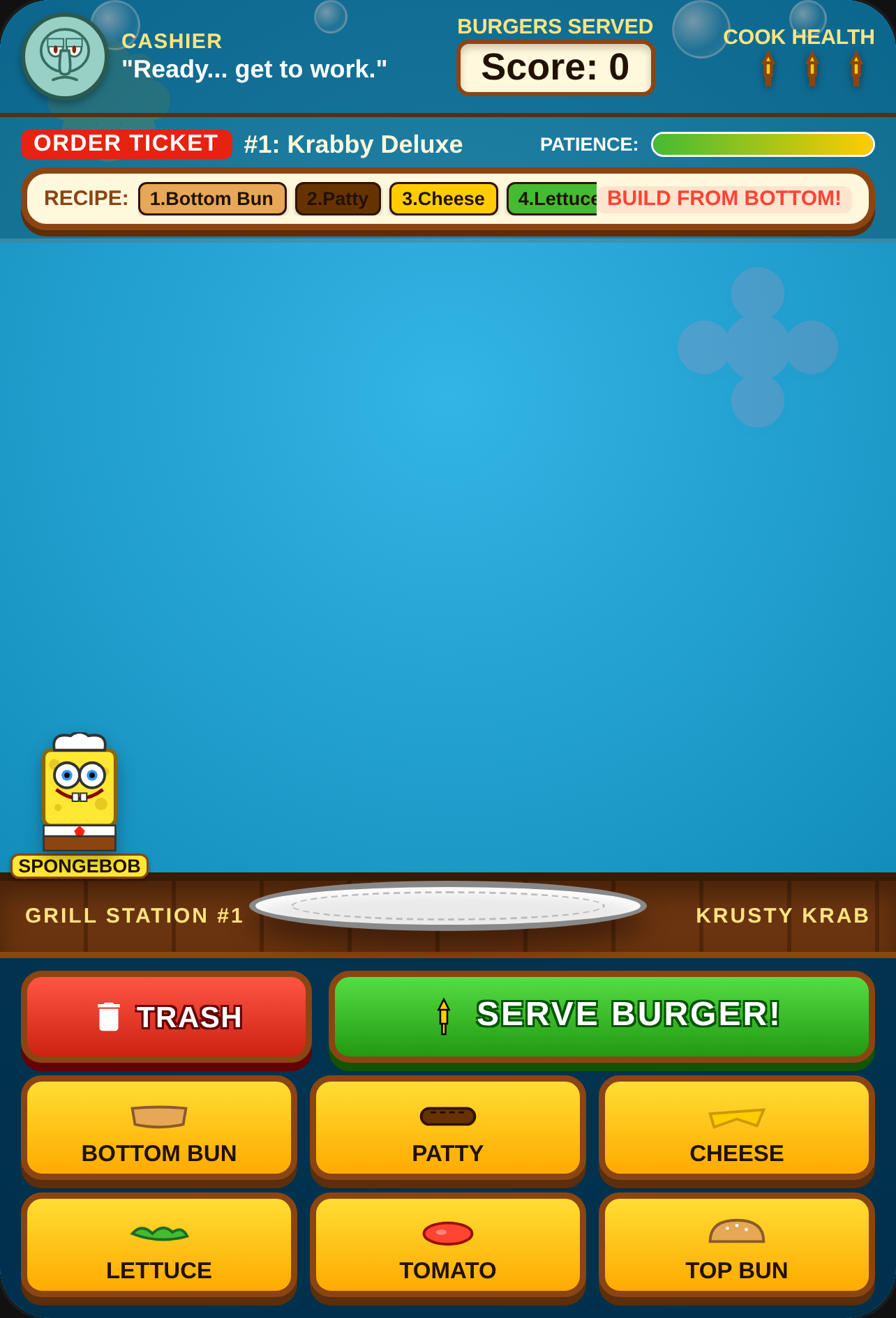 Krusty Burger Fry Cook Simulator cover