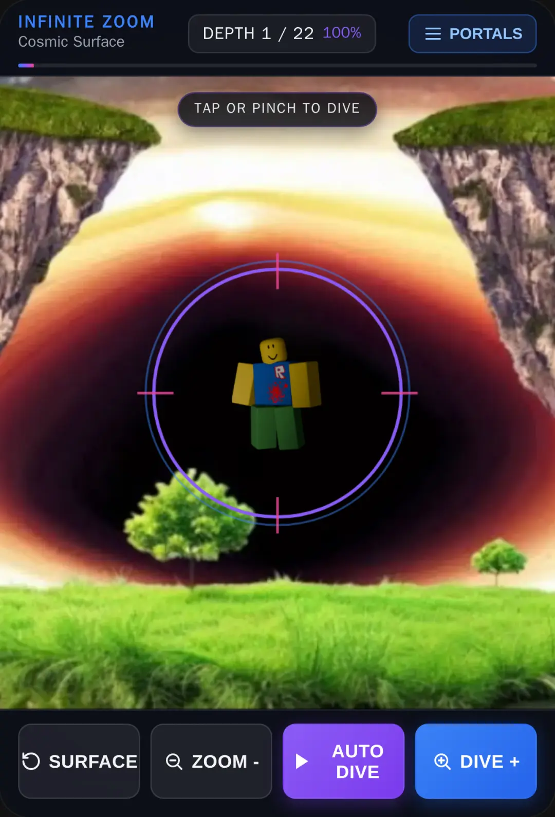 Infinite Zoom Dreamscape cover