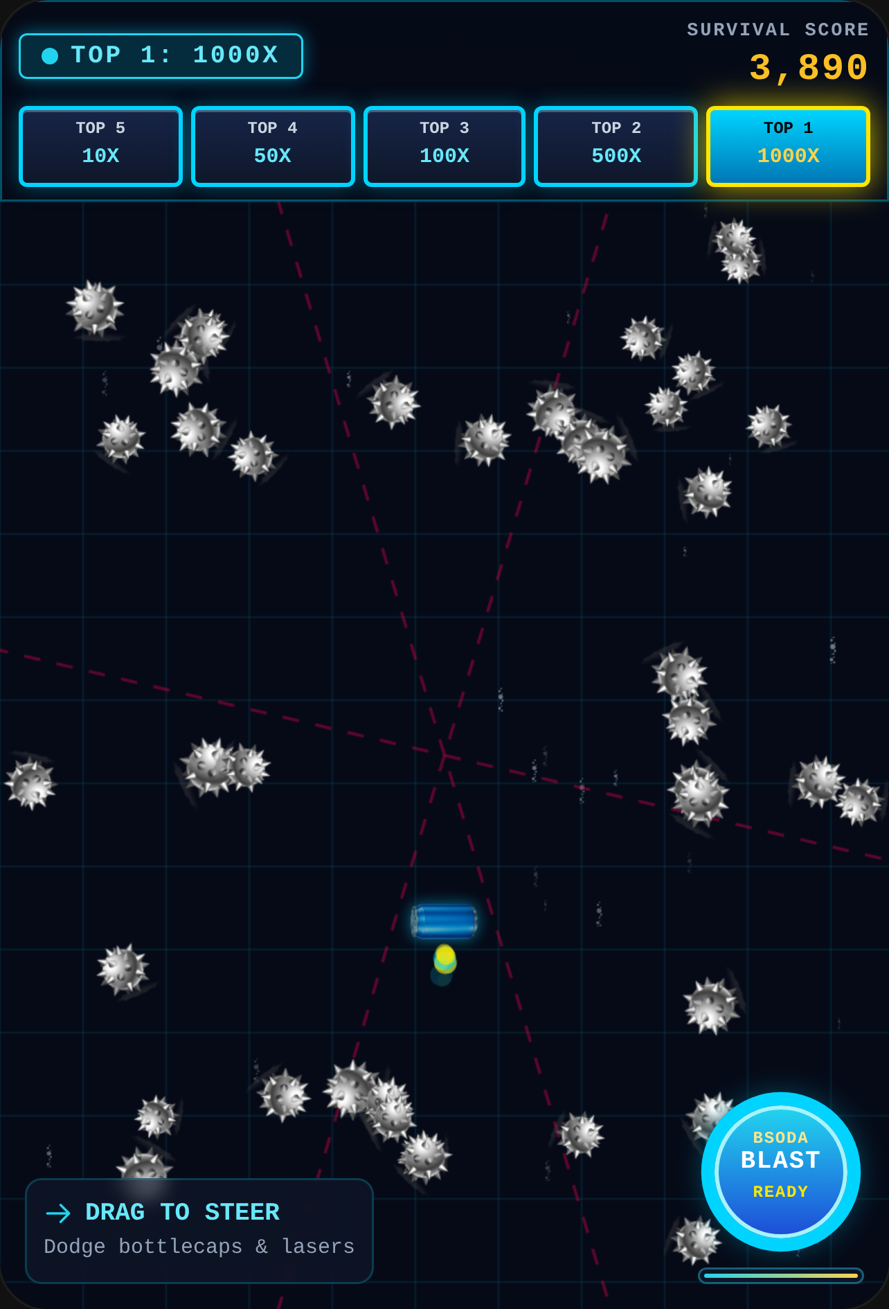 BSODA TOP 1: 1000X GAUNTLET cover