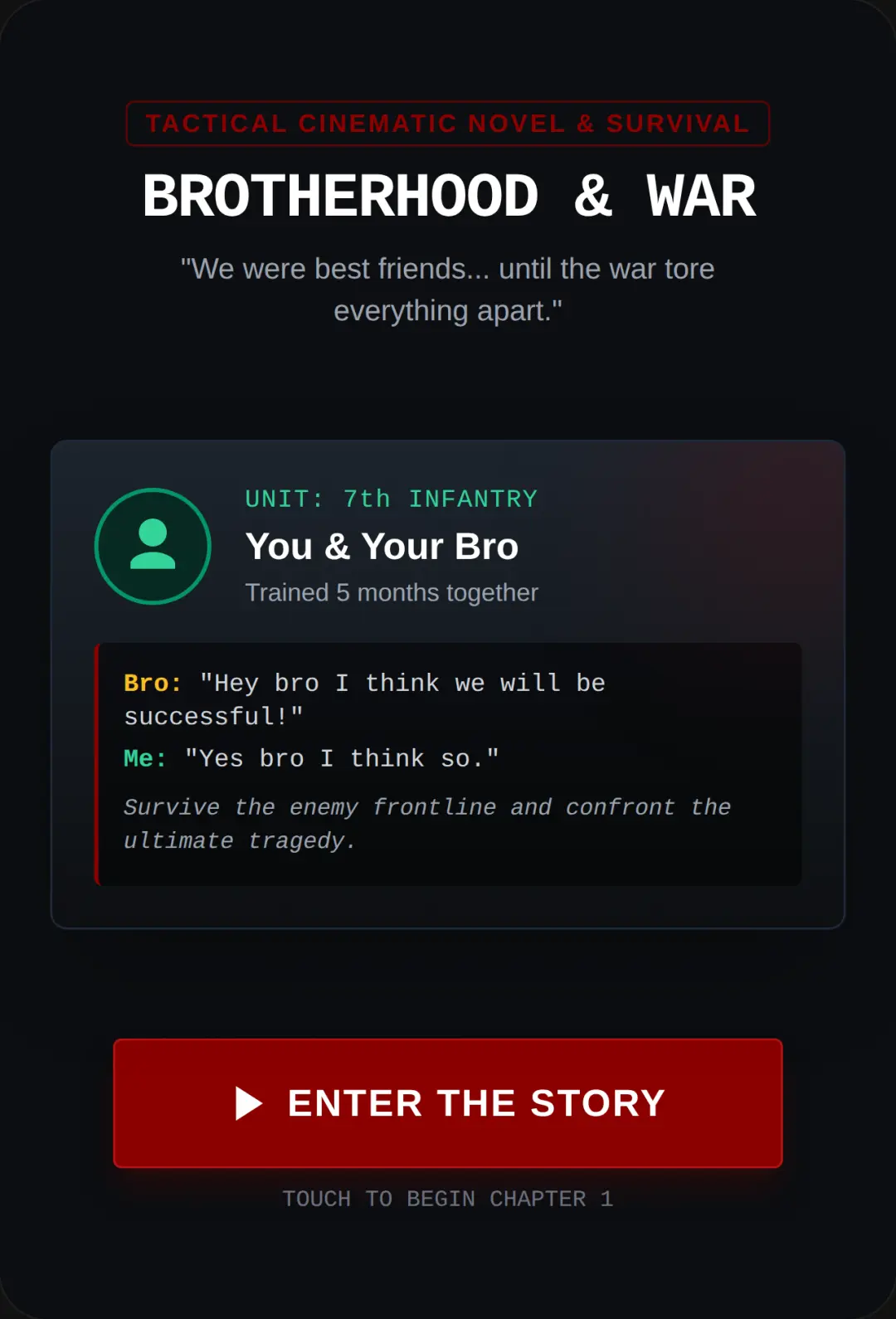 Bro: The War Betrayal cover