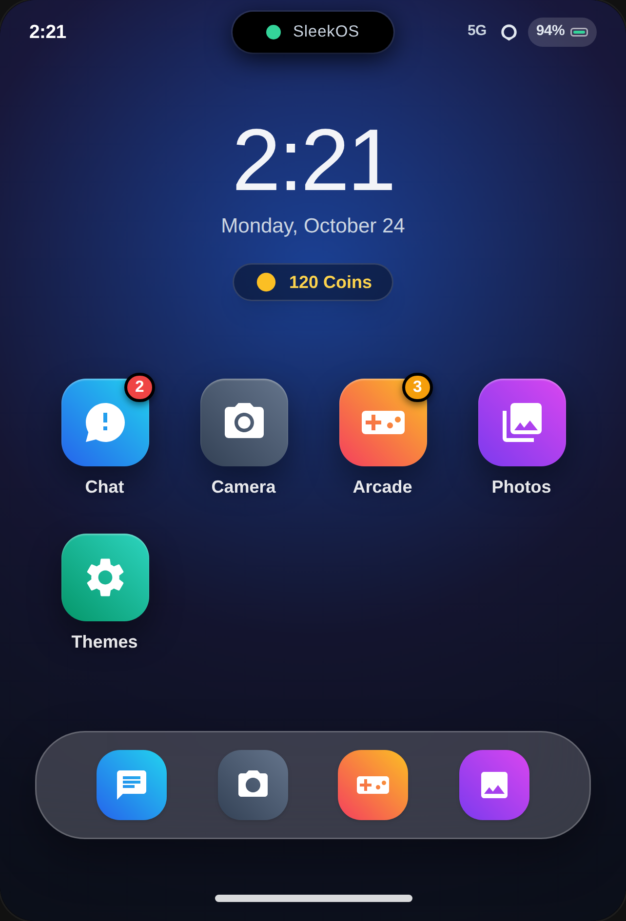 SleekOS Phone Simulator cover