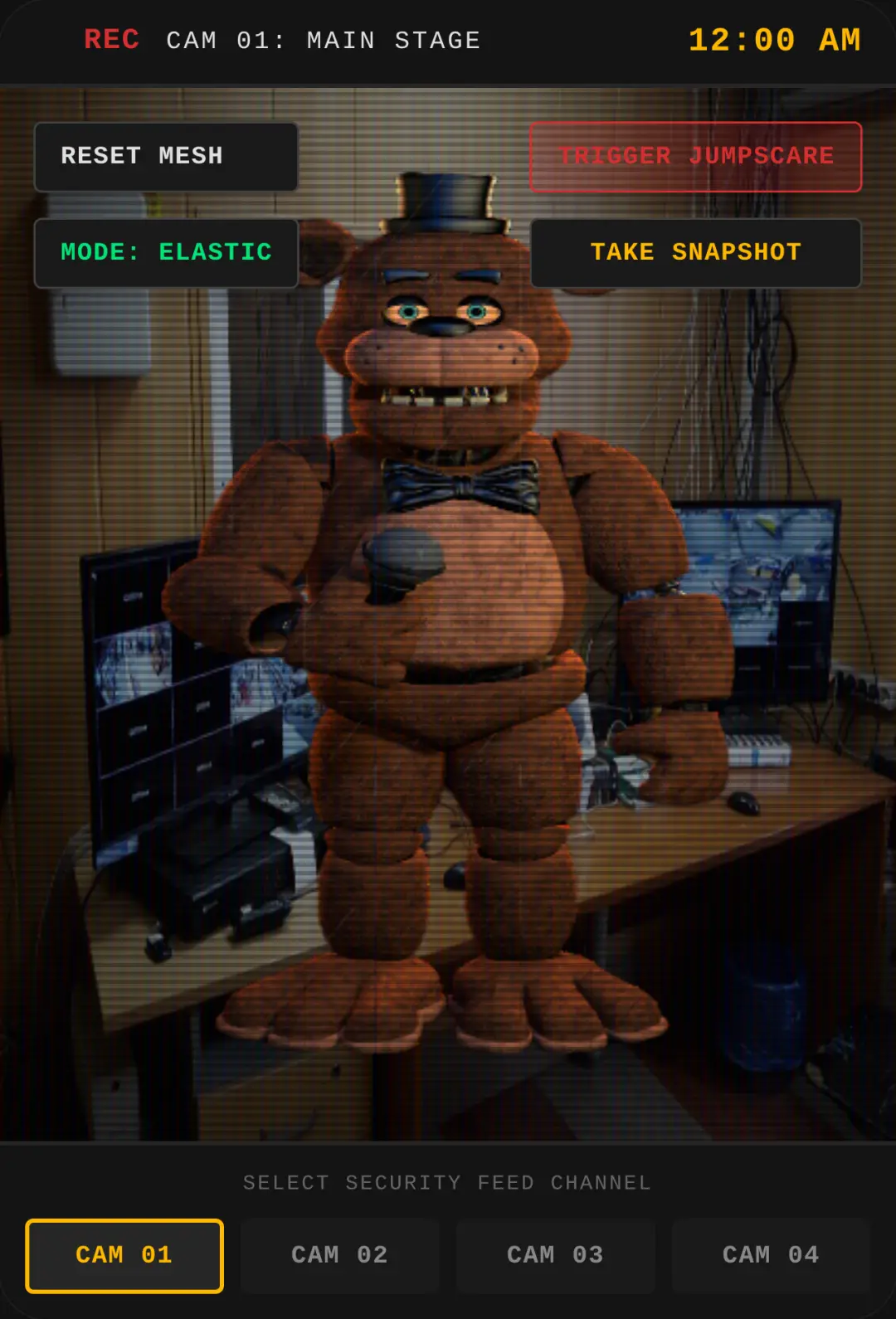 FNaF Face Stretcher Terminal cover
