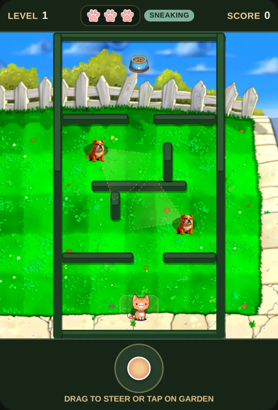 Cat Sneak: Garden Maze cover