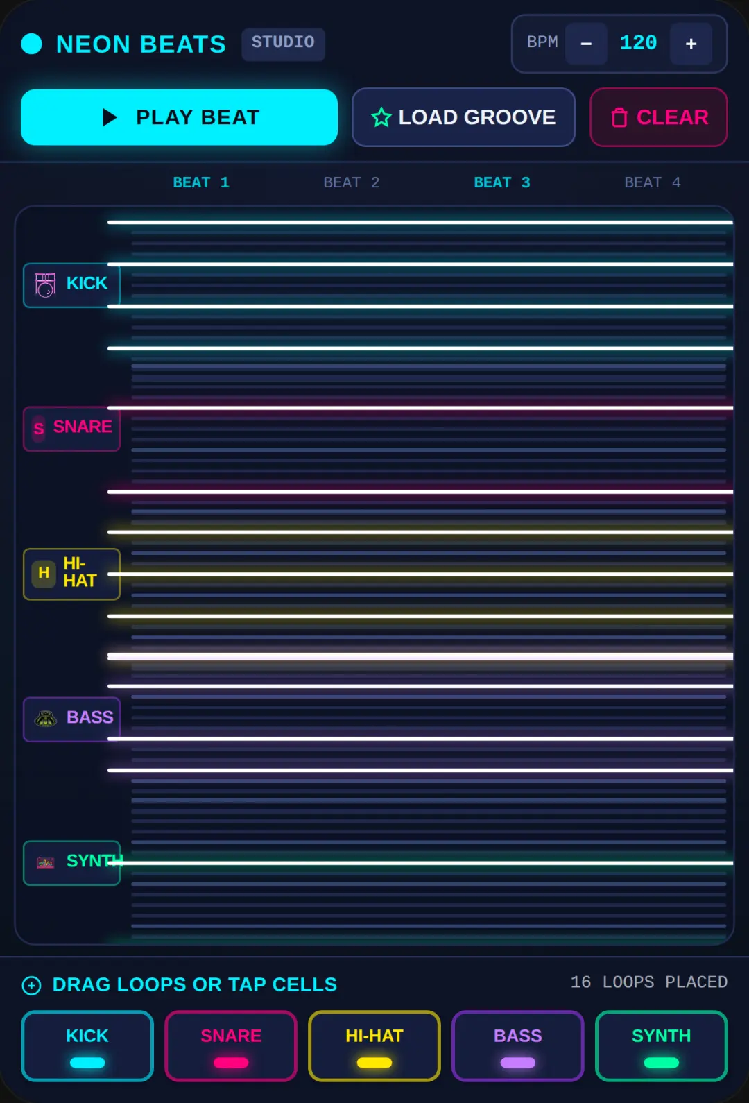 Neon Beat Studio cover