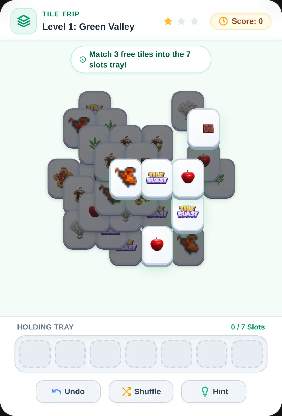 Tile Trip cover