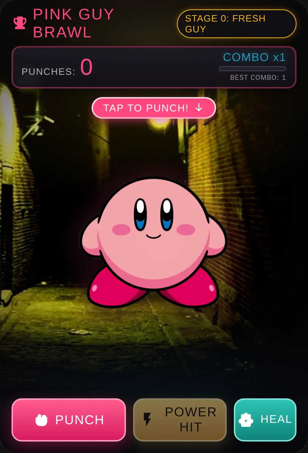 Pink Guy Punch cover