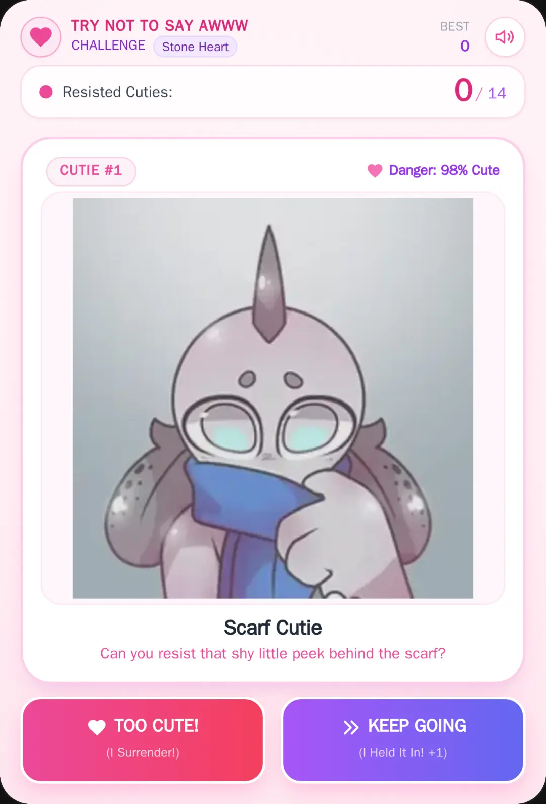 Try Not To Say Awww cover