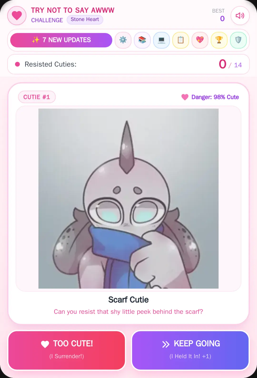 Try Not To Say Awww cover