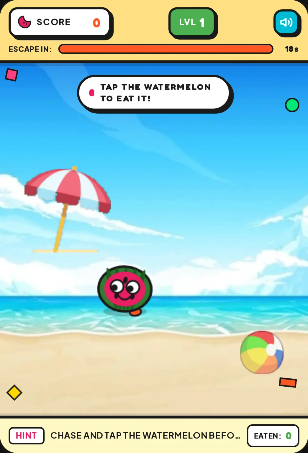 Watermelon Chase - Sunny Beach cover