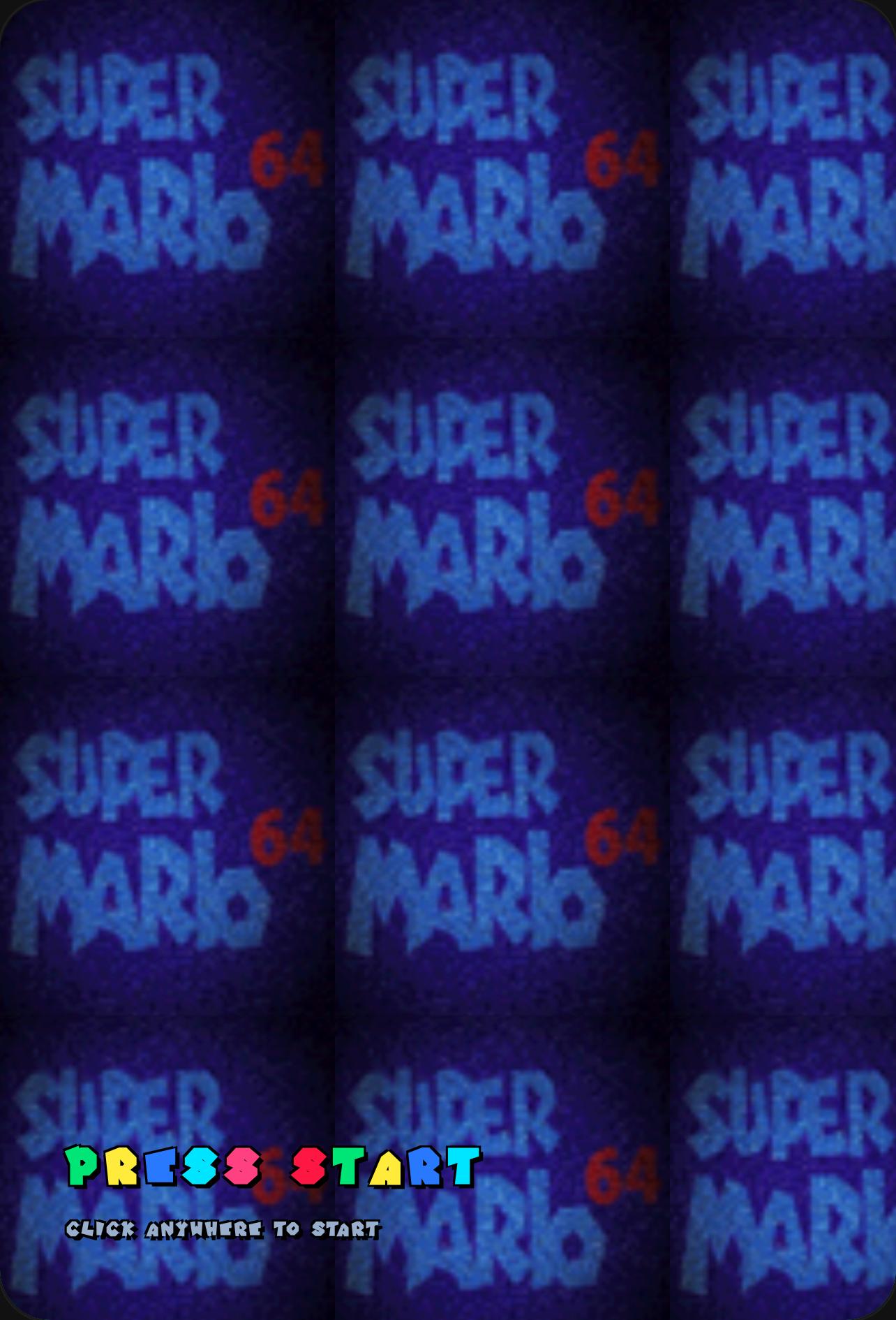 Super Mario 64 cover