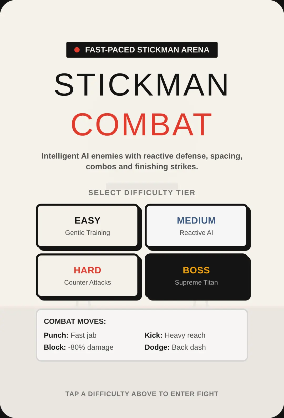 STICKMAN COMBAT cover