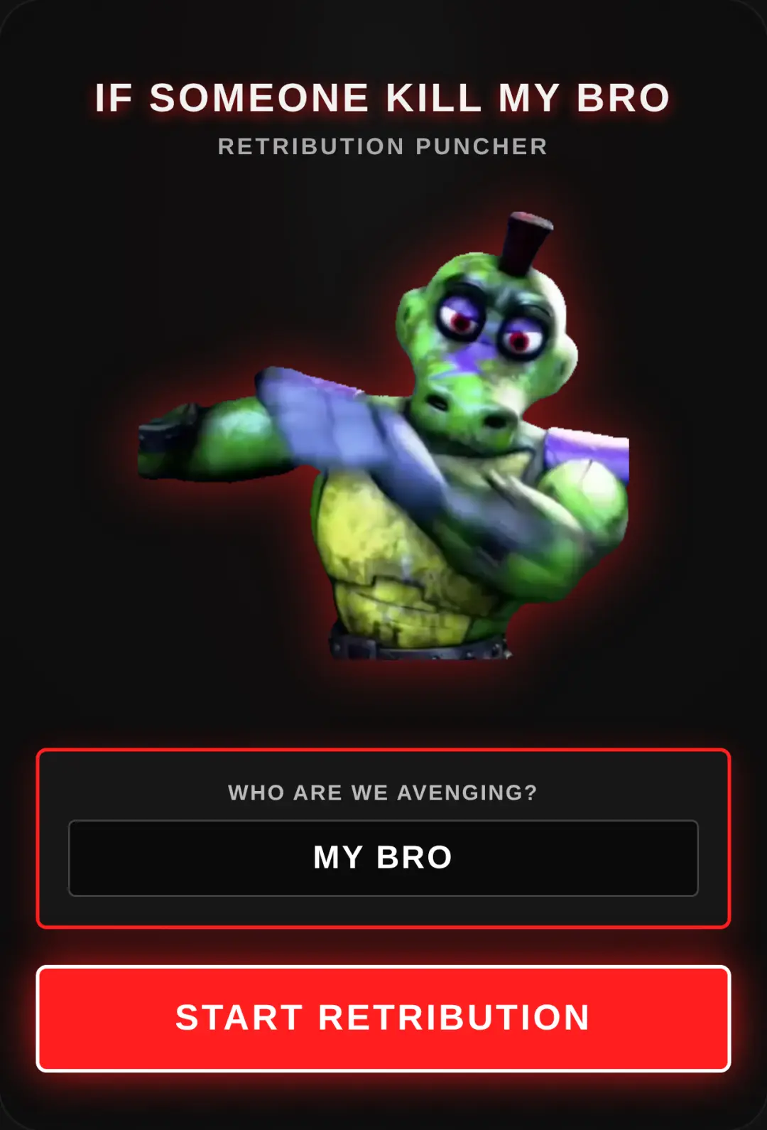 If Someone Kill My Bro: Retribution Puncher cover