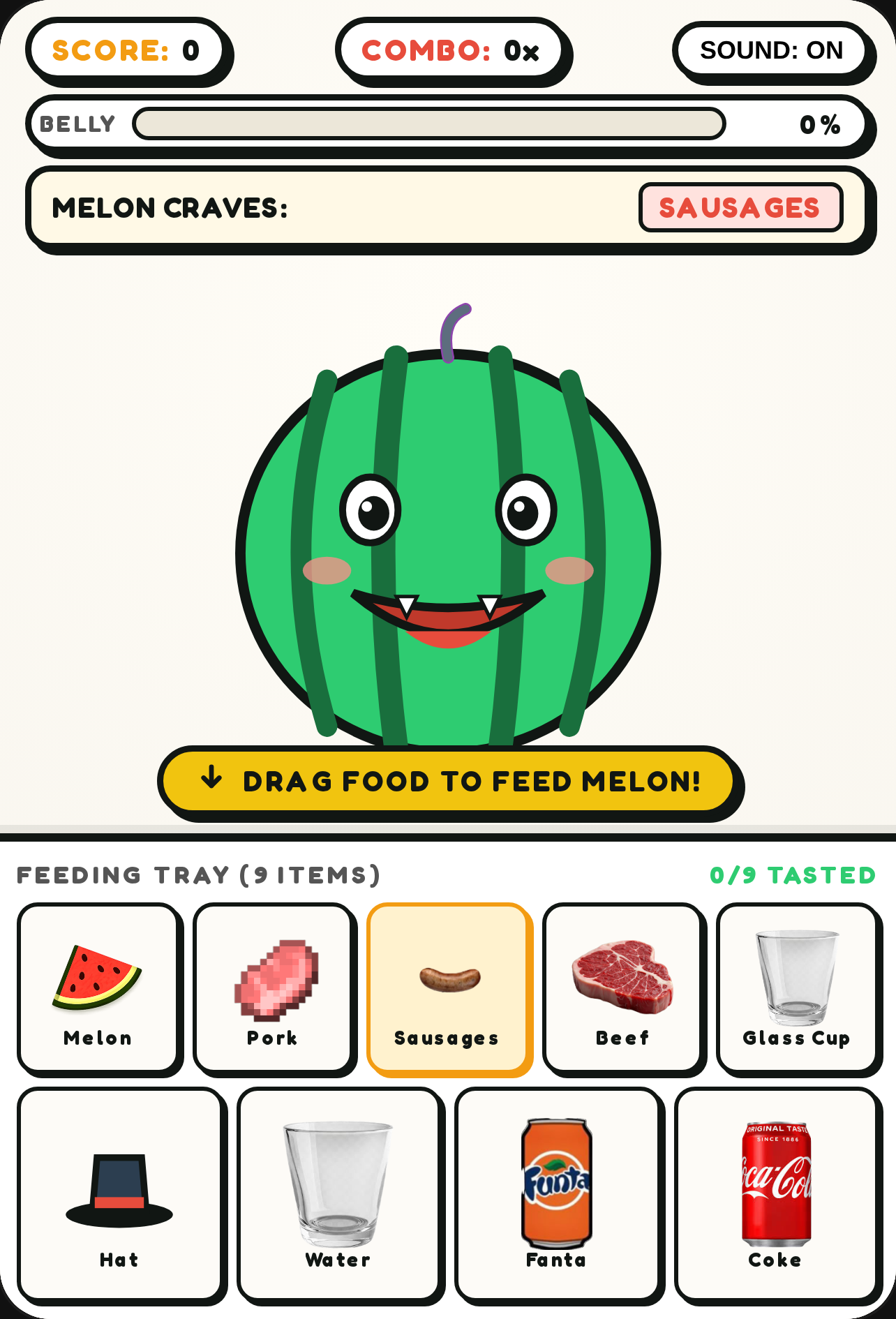 Melon Feast — Hungry Melon Feeding Game cover