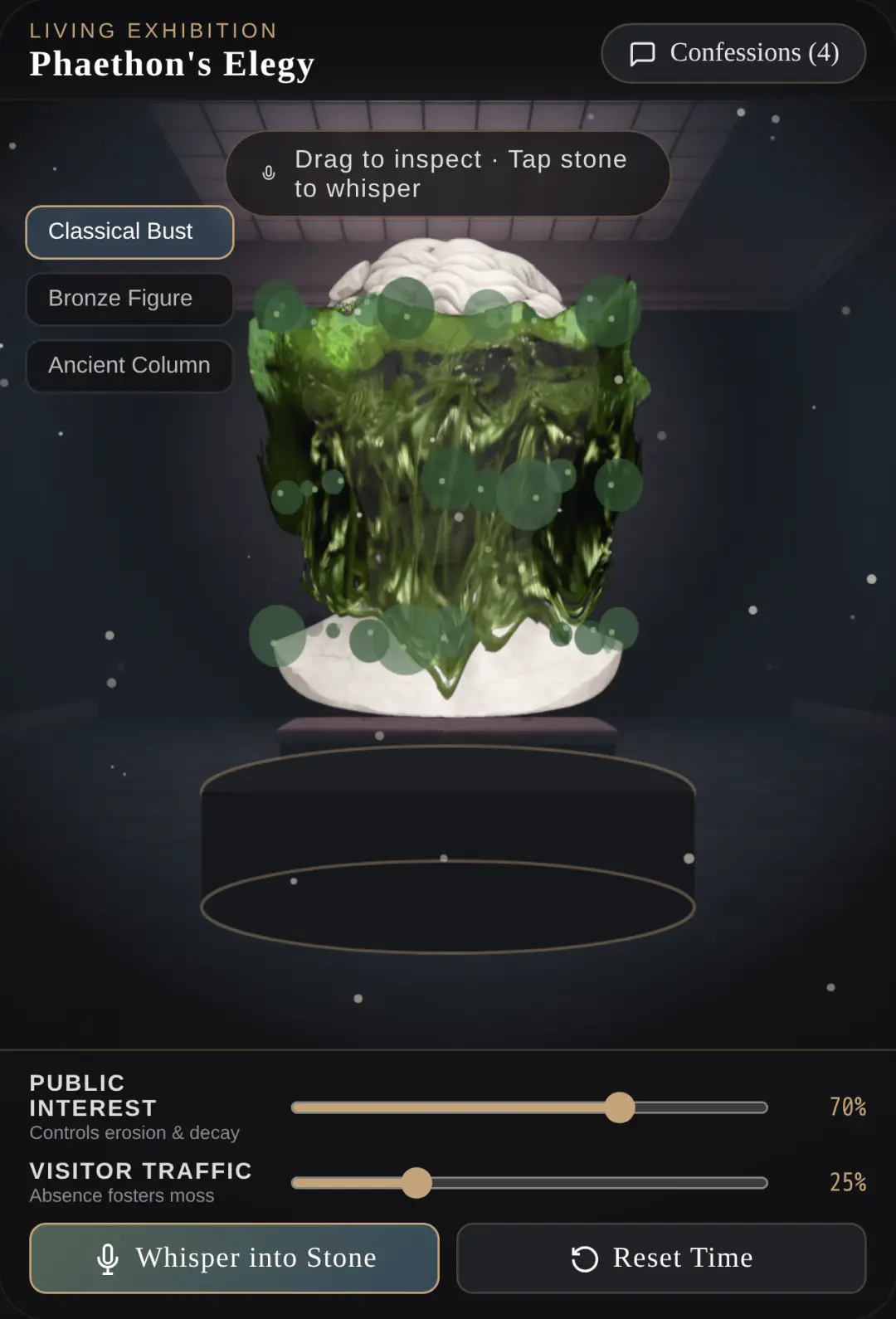 Epitaph of Stone · Interactive Gallery cover