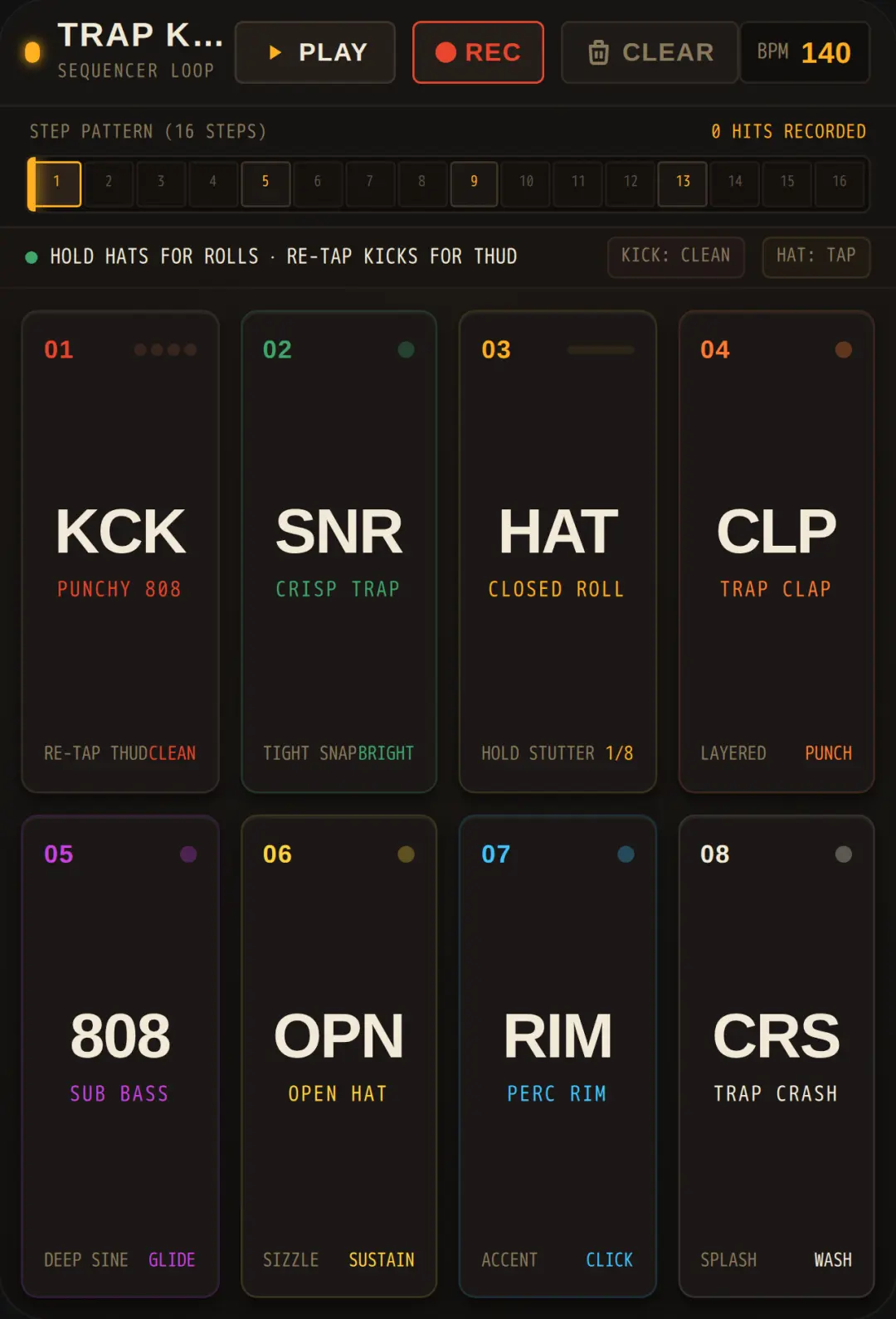 TRAP KIT 808 cover