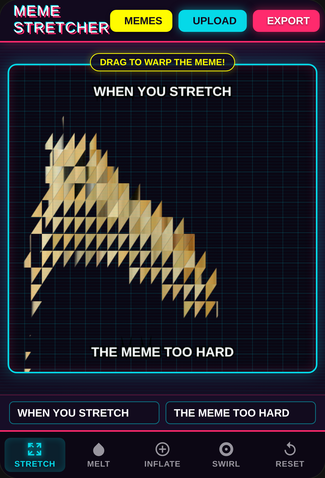 MEME STRETCHER cover