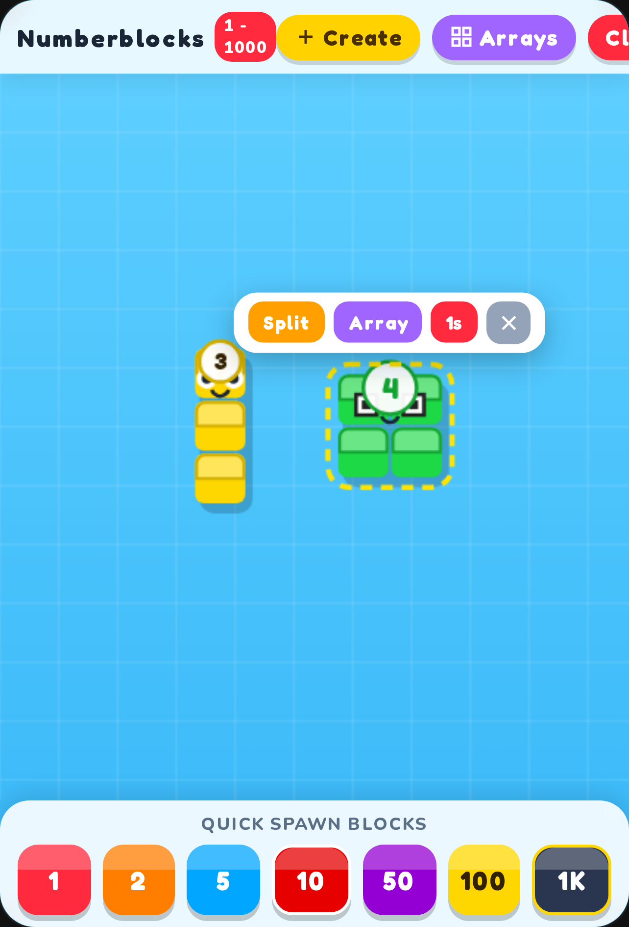 Numberblock Sandbox (1 to 1000) cover