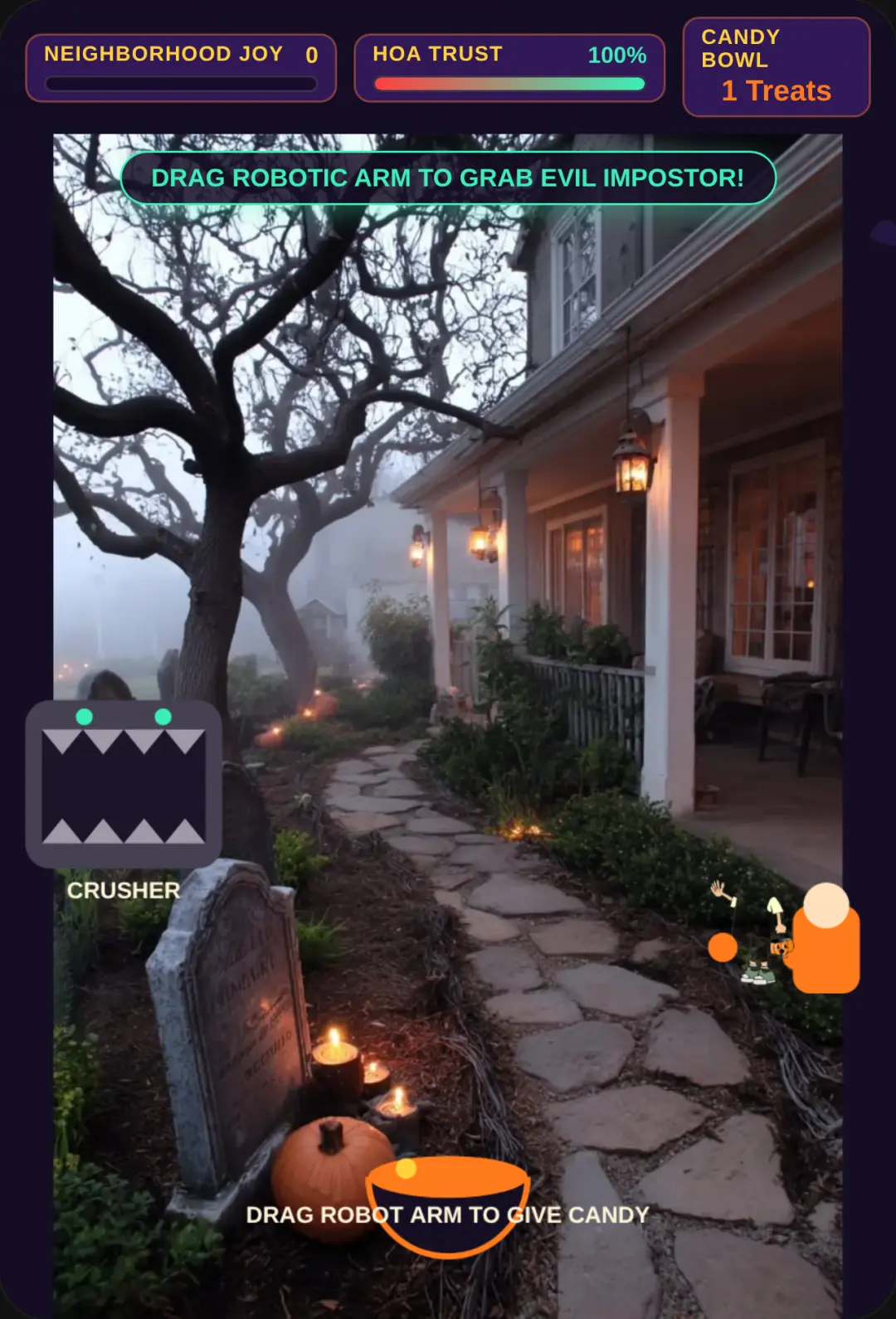 Spooky Crusher & Candy Harvest cover