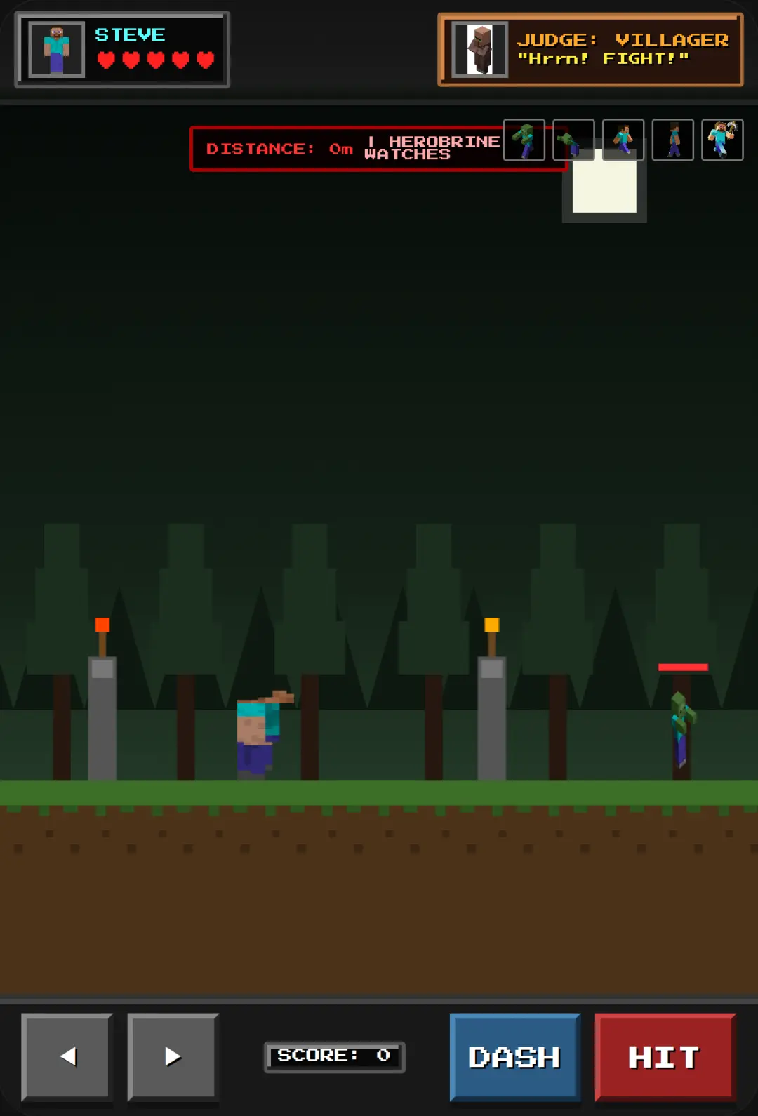 Minecraft Battle Royale: Steve vs Zombies cover