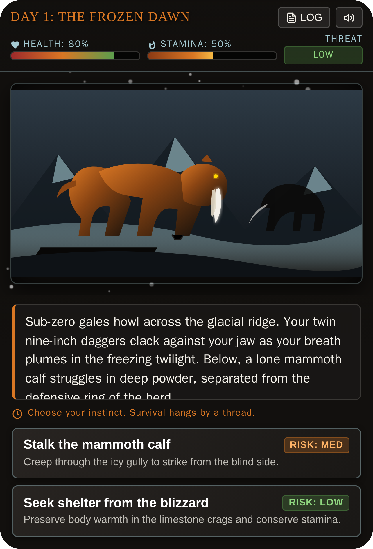 Saber-toothed Tiger: Ice Age Survival cover