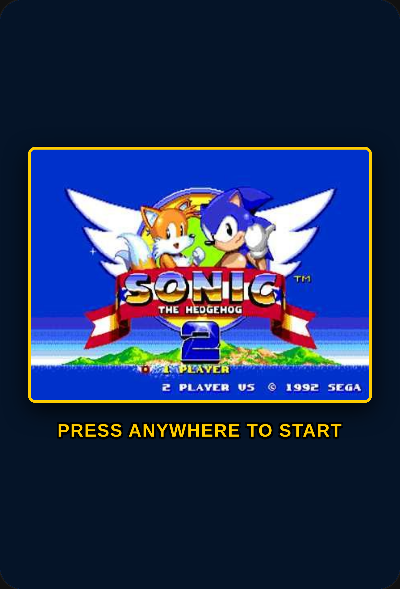 Sonic the Hedgehog 2 cover