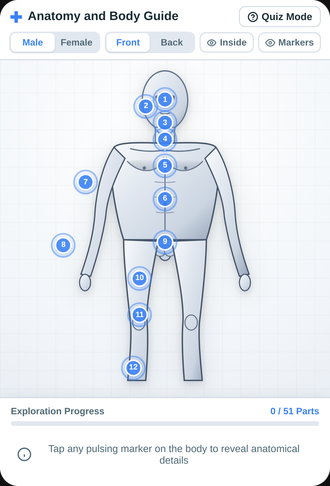 Human Anatomy and Body Parts Guide cover