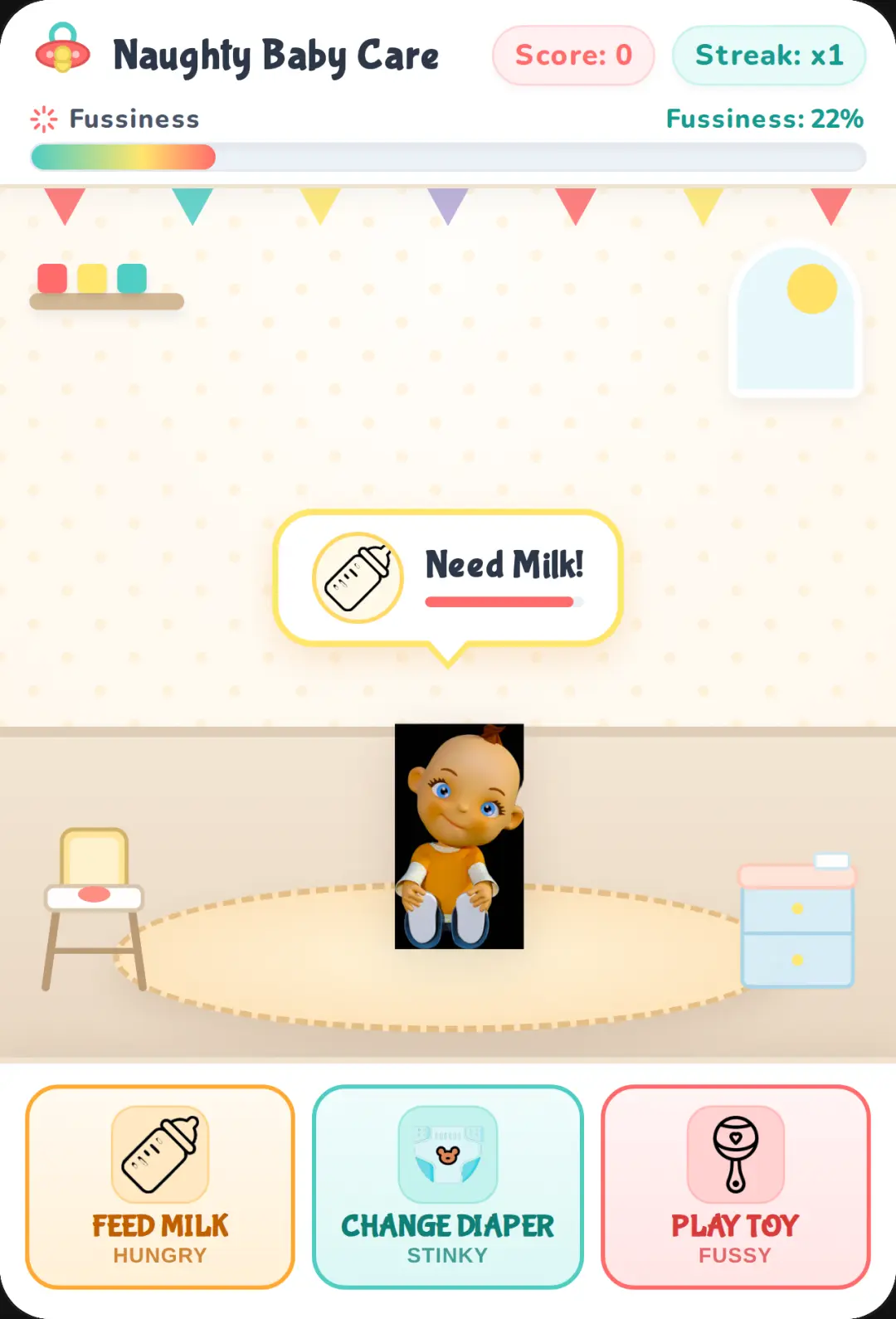 Naughty Baby Care cover