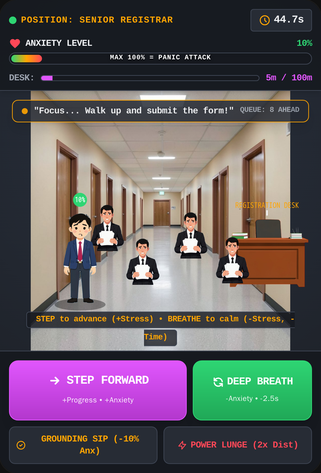 Position Run: Anxiety Sprint cover