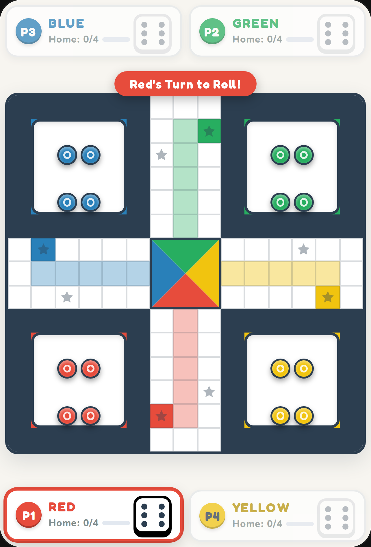 4-Player Classic Ludo cover