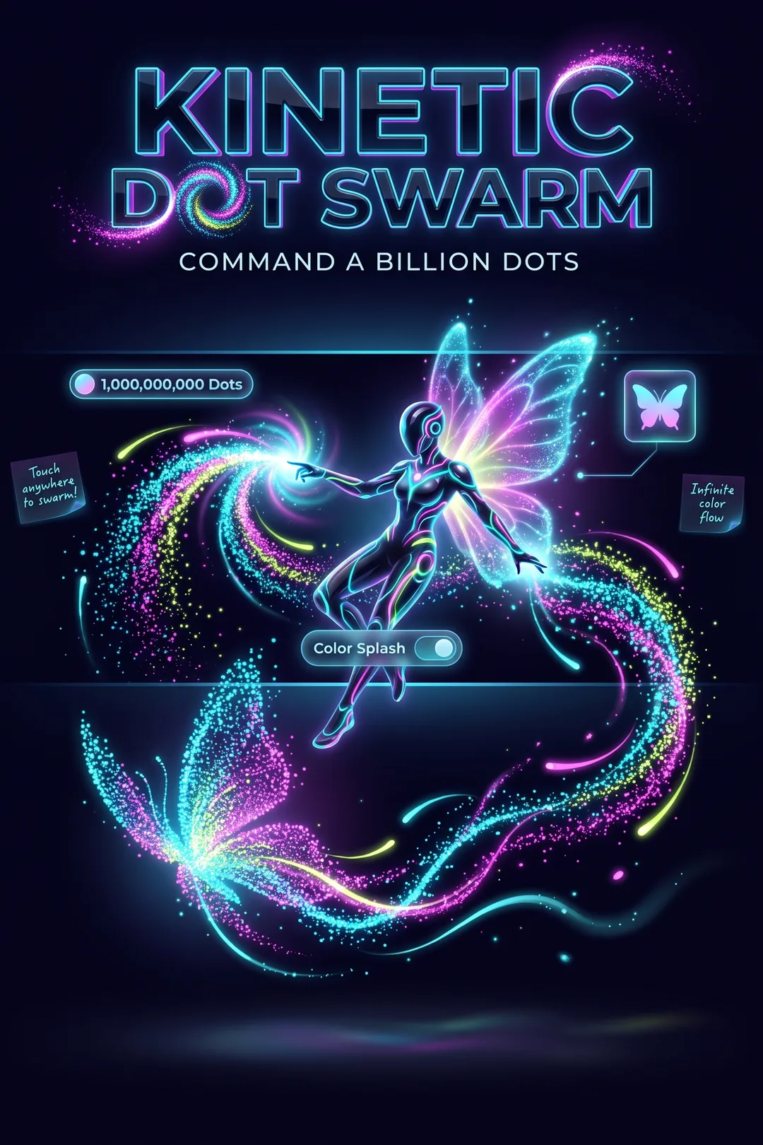 Kinetic Dot Swarm