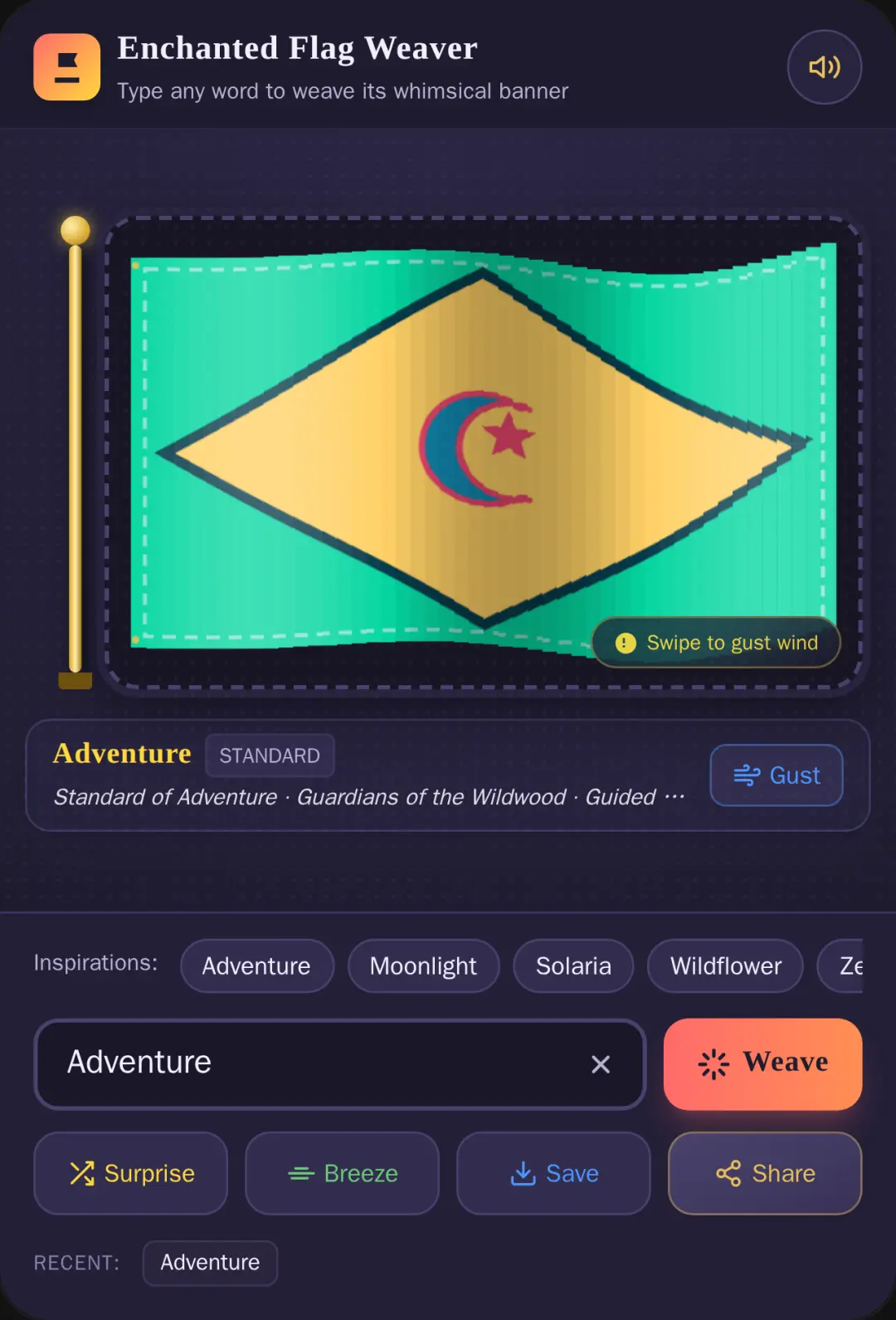 Name to flag! cover