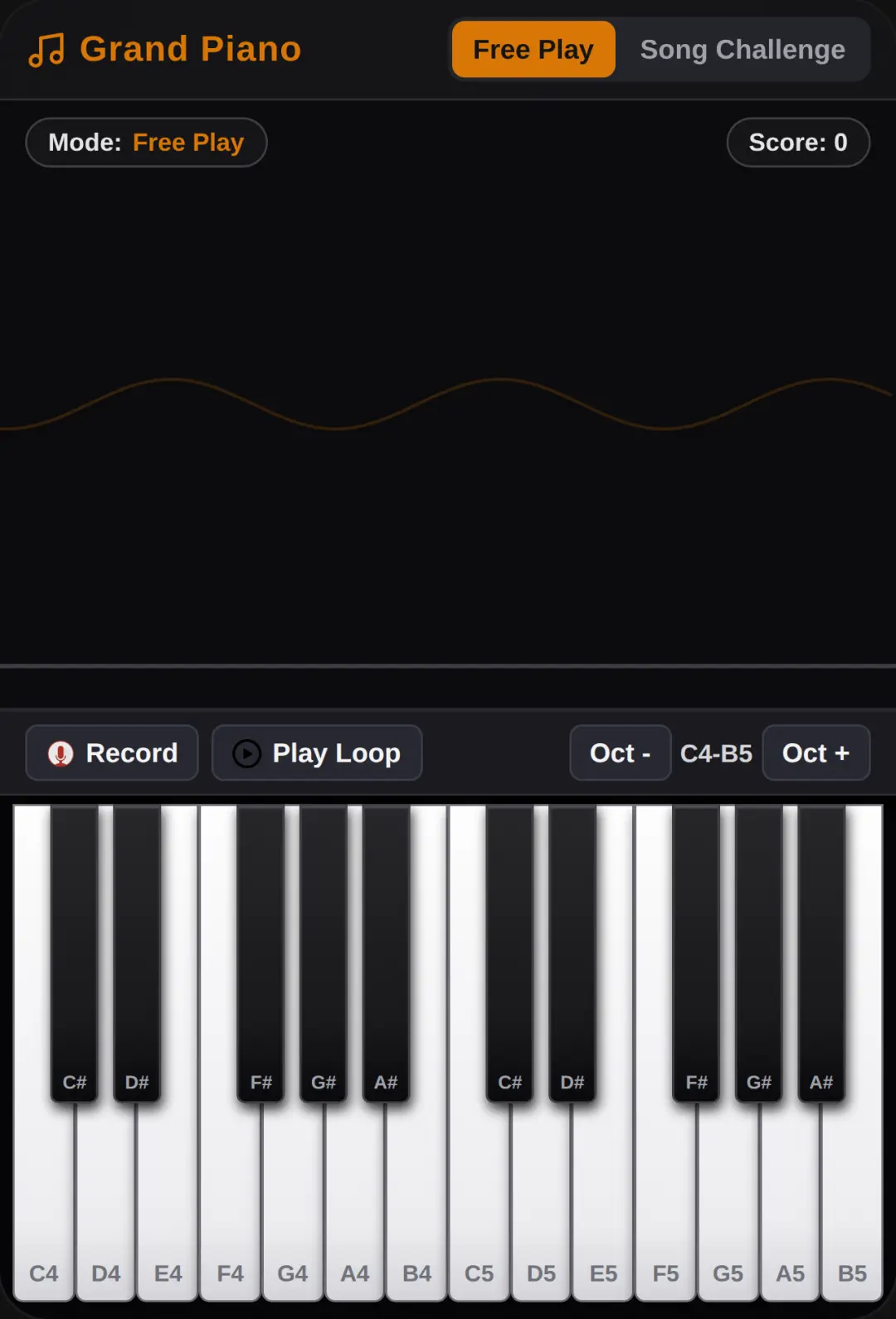 Studio Grand Piano cover