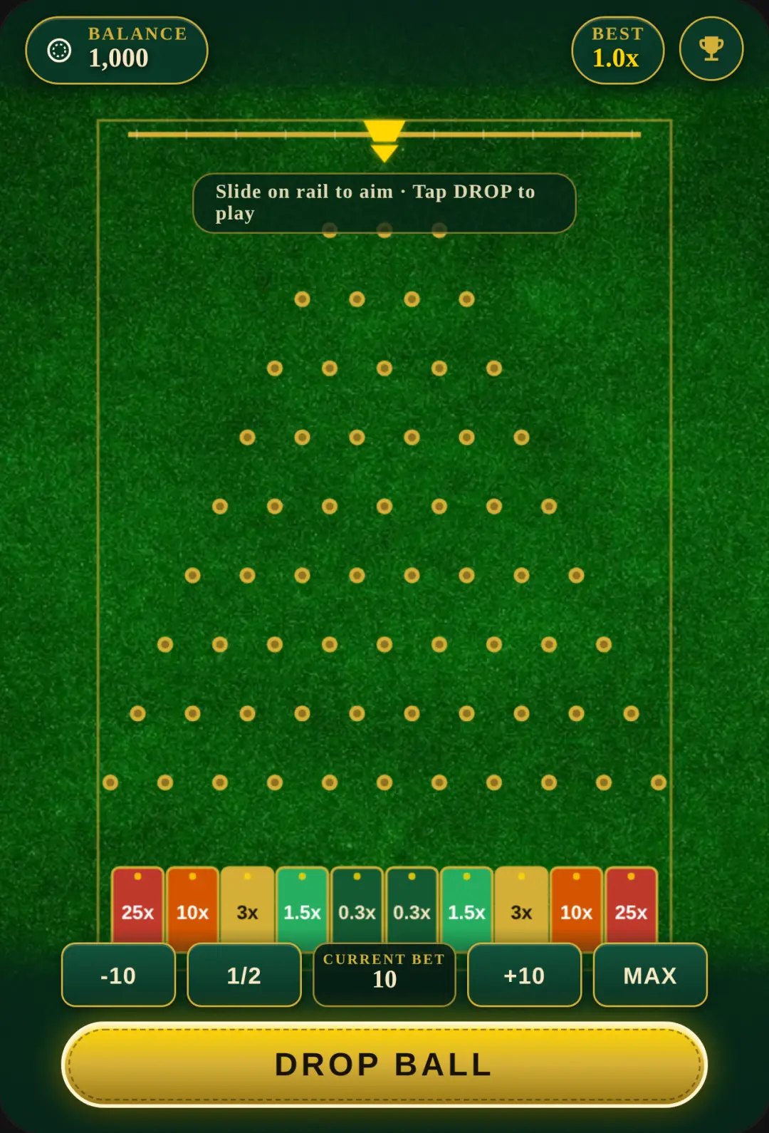 Golden Plinko Casino cover