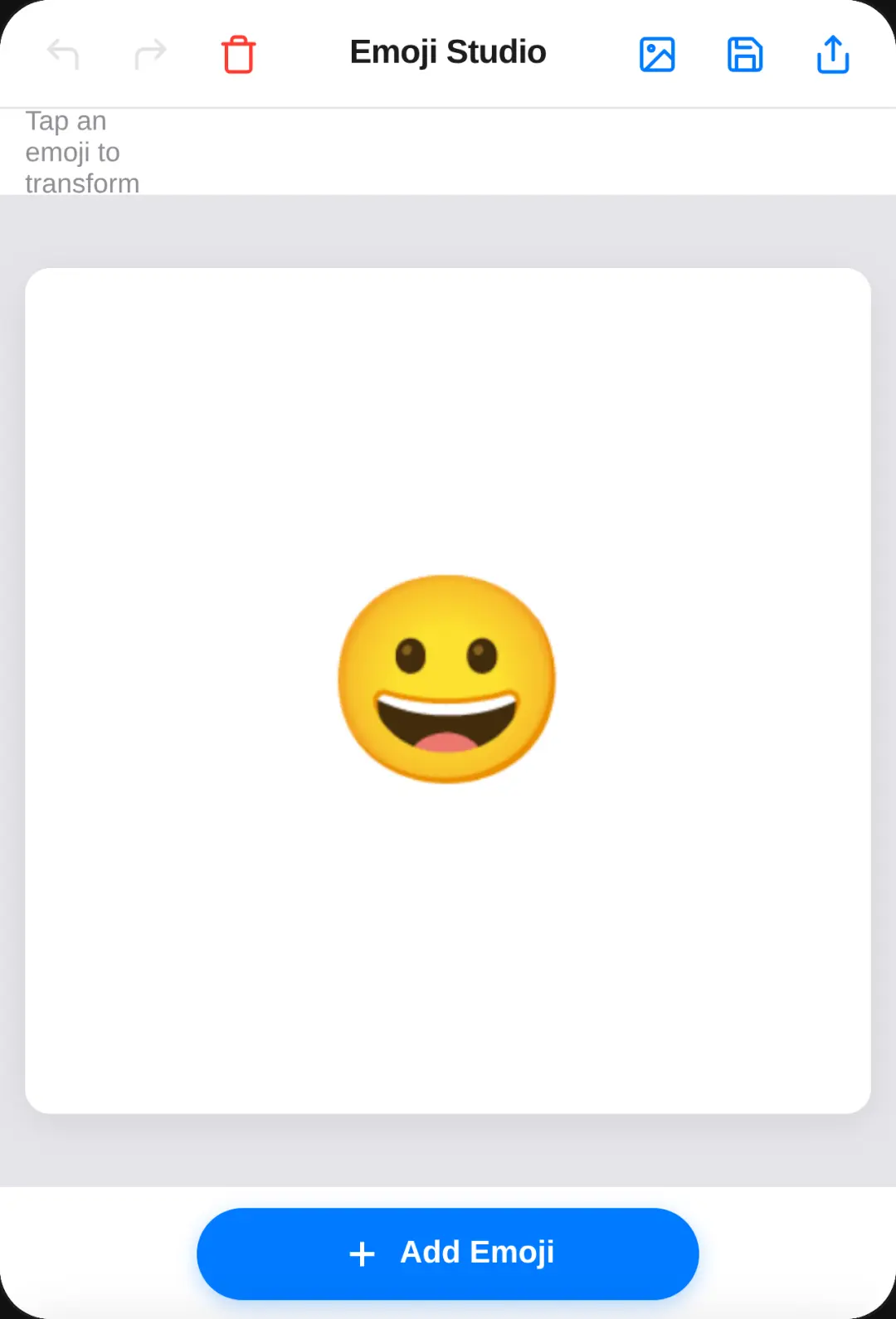iOS Emoji Editor